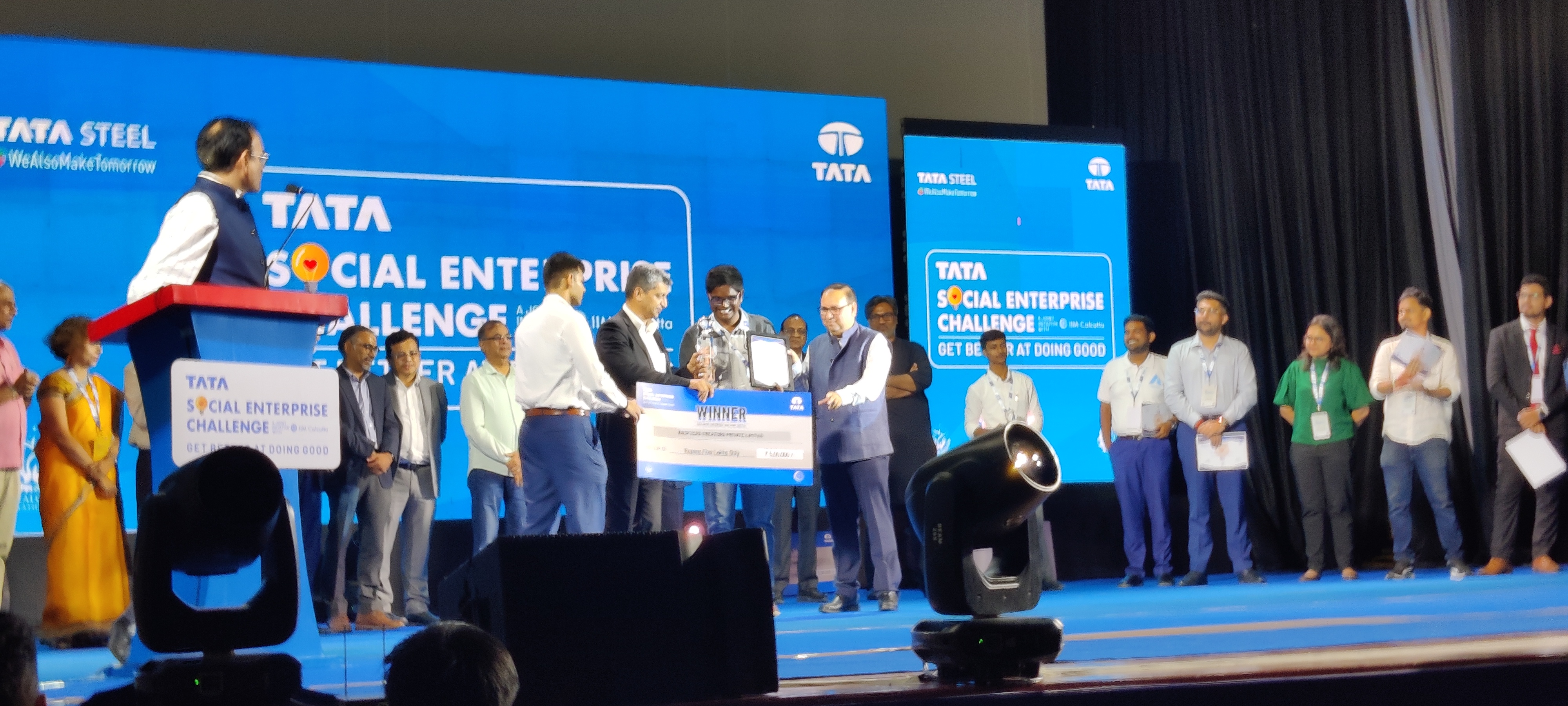 5. TATA Social Enterprise Challenge, IIMC, Kolkatta